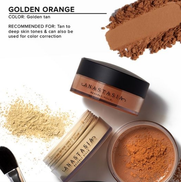 ABH Anastasia Beverly Hills Loose Setting Powder "Golden Orange" - Picture 6 of 6